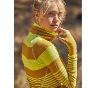 Free People top notch long sleeve layer